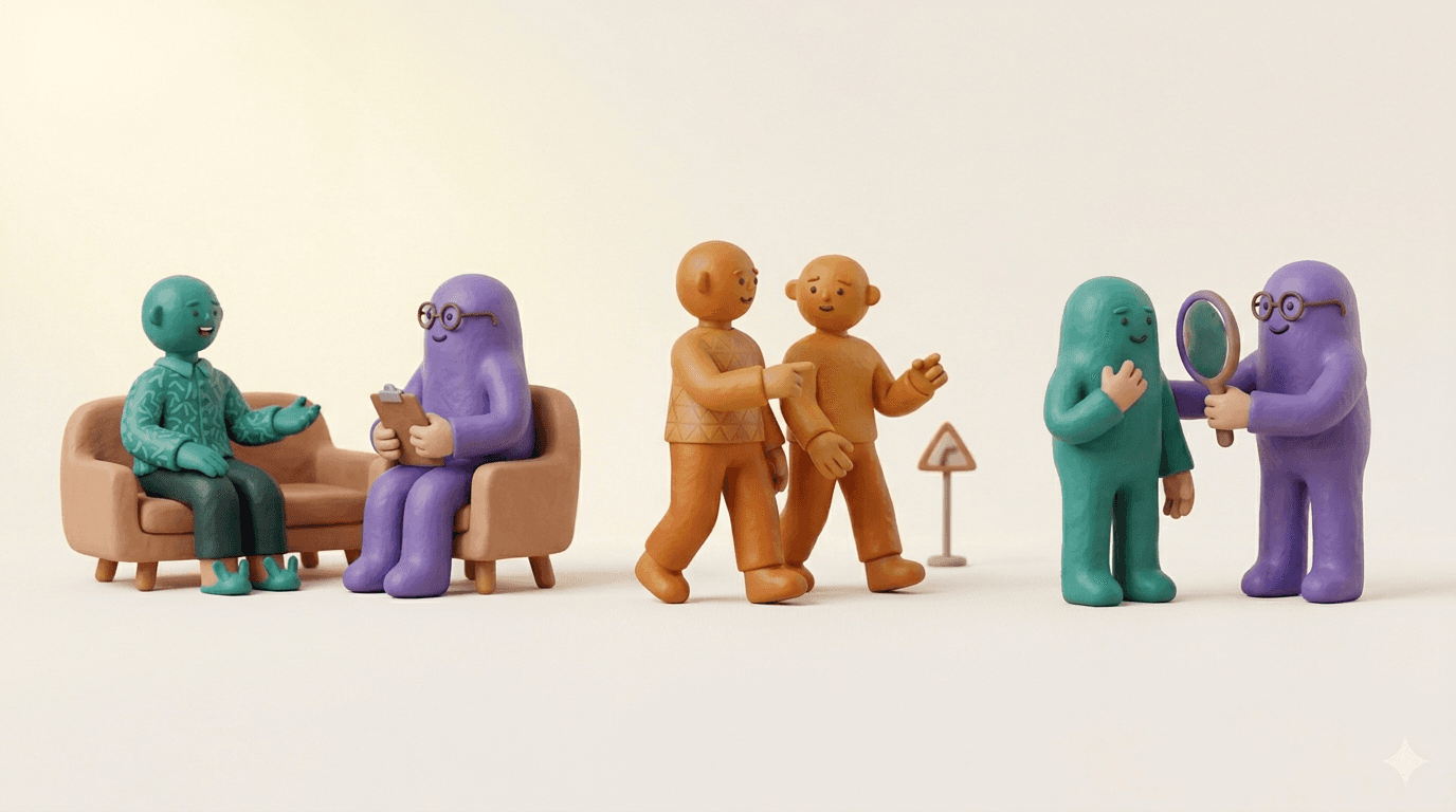 Coaching vs. Therapy vs. Mentoring: Which Do You Actually Need?